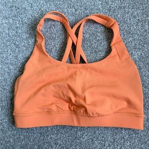 LULULEMON Women's Orange Sports Bra